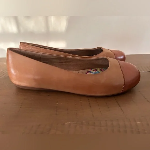 SoftWalk Sonoma Toe Cap Ballet Flat Shoes Women’s - Size 9 - Picture 3 of 10